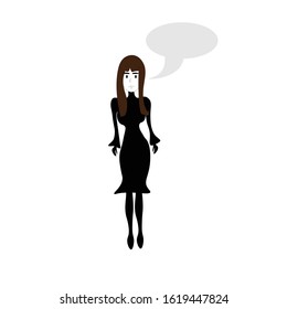 people icons, women with dialog speech bubbles.