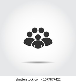 People Icons  work group Team Vector