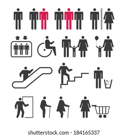 People Icons.Vector