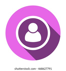 People  icon,vector. Flat design.