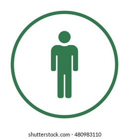 People  icon,vector. Flat design.