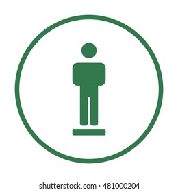 People  icon,vector. Flat design.