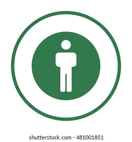 People  icon,vector. Flat design.