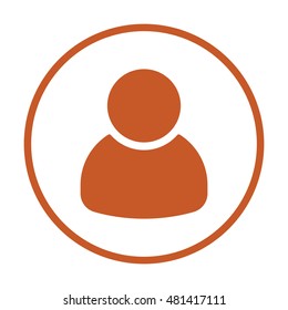 People  icon,vector. Flat design.