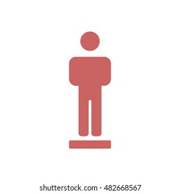 People  icon,vector. Flat design.