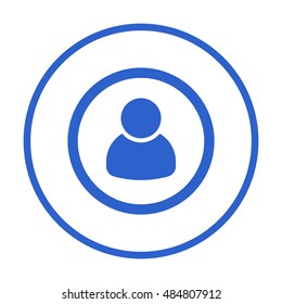 People  icon,vector. Flat design.