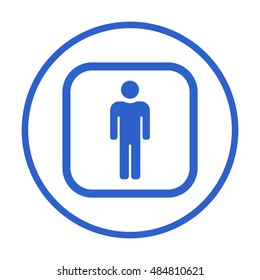 People  icon,vector. Flat design.
