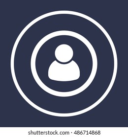 People  icon,vector. Flat design.