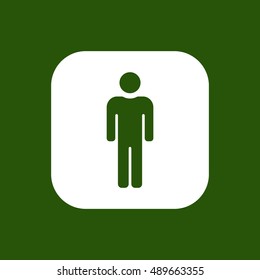 People  icon,vector. Flat design.