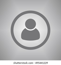 People  icon,vector. Flat design.