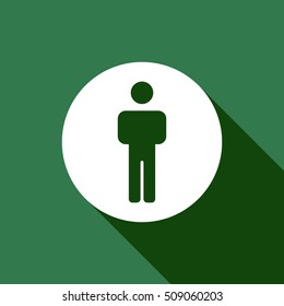 People  icon,vector. Flat design.