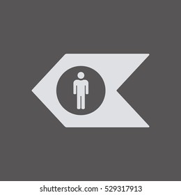 People  icon,vector. Flat design.
