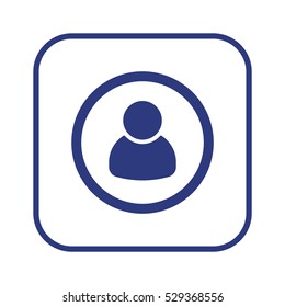 People  icon,vector. Flat design.