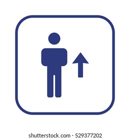 People  icon,vector. Flat design.