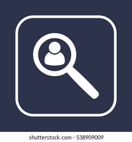 People  icon,vector. Flat design.