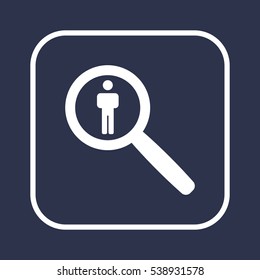 People  icon,vector. Flat design.