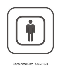 People  icon,vector. Flat design.