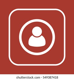 People  icon,vector. Flat design.
