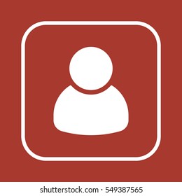 Icono de personas,vector. Diseño plano.