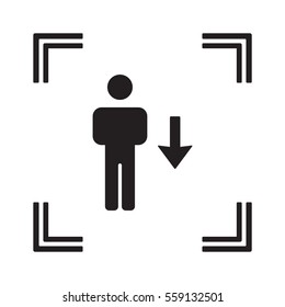 People  icon,vector. Flat design.