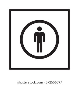 People  icon,vector. Flat design.