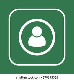 People  icon,vector. Flat design.
