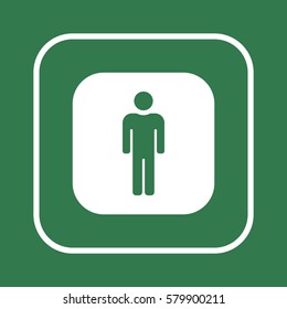 People  icon,vector. Flat design.