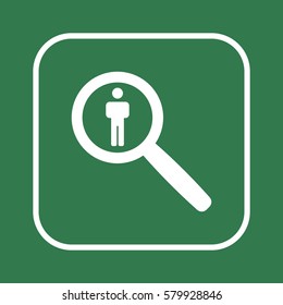 People  icon,vector. Flat design.