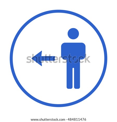 People  icon,vector. Flat design.