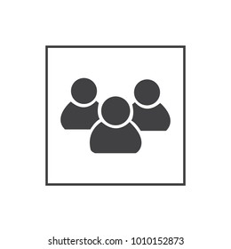People icon,vector icon 10 EPS