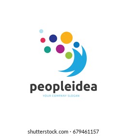 People idea logo template 