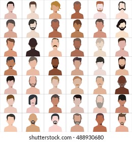 People illustration avatar Vector 