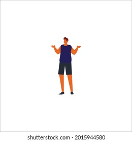 people illustration happy character cute fashion and happy day