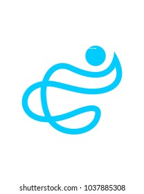 people initial C logo template
