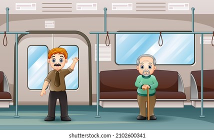 Ilustración del metro