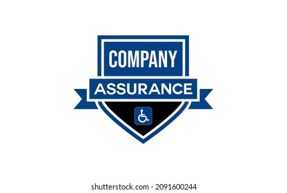 people insurance logo. Safeguard family care unity defence protection shield icon logo vector, people and children insurance emblem logotype sign, coverage and safety symbol concept, secure guard comm