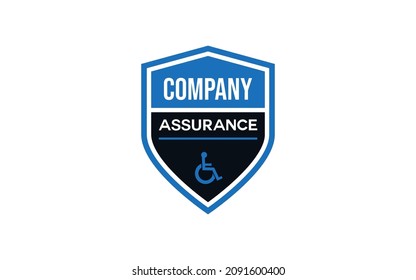 people insurance logo. Safeguard family care unity defence protection shield icon logo vector, people and children insurance emblem logotype sign, coverage and safety symbol concept, secure guard comm