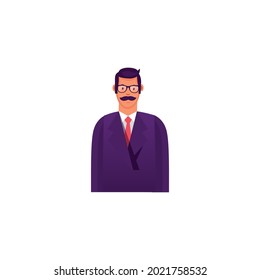 people job flat icon vector logo