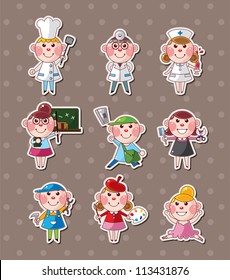 people job stickers