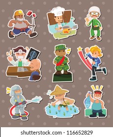 people job stickers