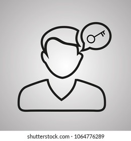 people key icon
