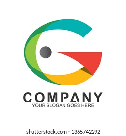 People Letter G Logo