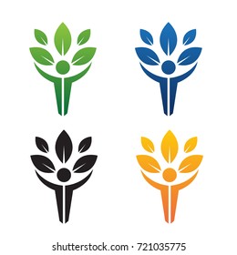 People Life Logo Template