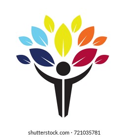 People Life Logo Template