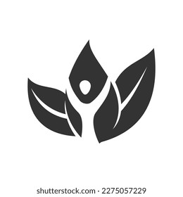 People Life Baum Logo Vorlage Symbol Illustration Markenidentität. Einzige und flache Illustration. Vektorgrafik