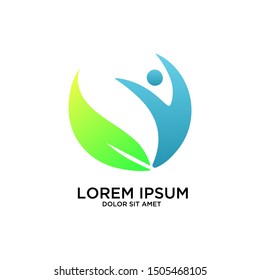People Life Vector Logo Template