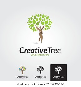 Plantilla de logotipo del vector de vida personal