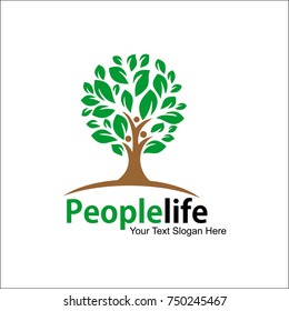 People life Vector Logo Template