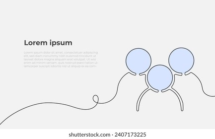 people line cursor arrow. Vector illustration and simple design.	
