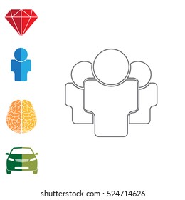 people line icon 